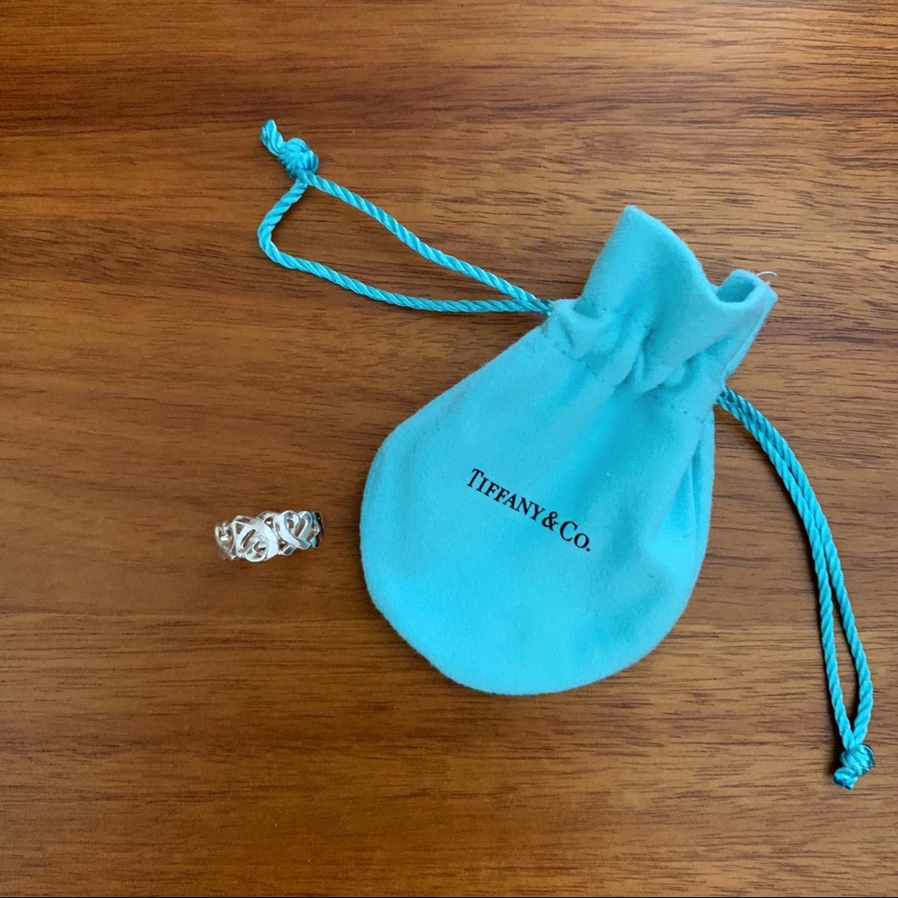 tiffany & co. trio loving heart ring